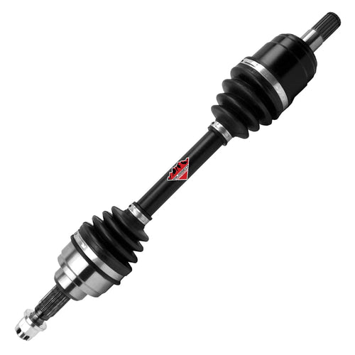 Rugged ATV UTV Products Front Left/Right Performance Axle for (2000-05) Honda TRX350, In CNC Precision Components, Stainless-Steel Clamps Coated OEM: 42250-HN5-671, 42350-HN5-671, 42220-HM7-003