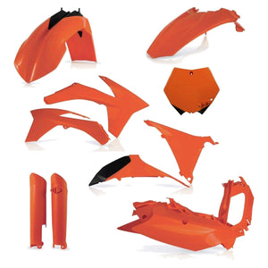 Acerbis - 08-11 KTM XC-W/ EXC450/530 Plastic Kit - Orange (2113790237)