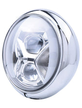 Load image into Gallery viewer, HIGHSIDER HEADLIGHT 7" ADAPTIVE W/CHROME HOUSING EACH 223-240