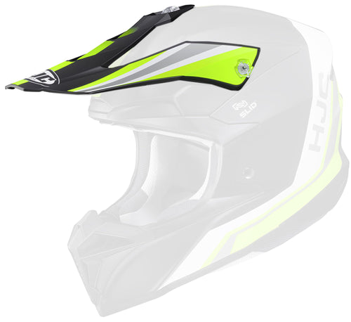 HJC i50 Flux Helmet Replacement Visor/Peak Hi-Viz