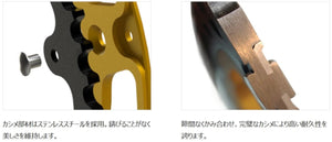 SUPERSPROX SPROCKET STEALTH 43T GLD RST-478-43-GLD