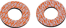 Load image into Gallery viewer, RENTHAL GRIP DONUTZ WHITE ON ORANGE RENTHAL G204