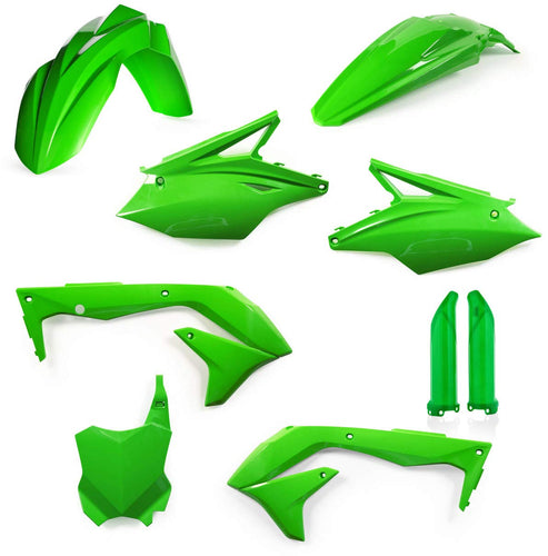 Acerbis - 2018 Kawasaki KX450F Full Plastic Kit - Green (2685840006)