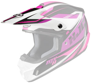 HJC CS-MX II Drift Helmet Visor/Peak Pink