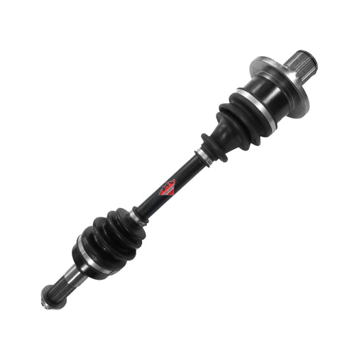 Rugged Rear Right Performance Axle for Yamaha Rhino 450/660, Stainless-Steel Clamps Coated for High Protection & Machined Heat Treated (See Fitments in Description) OEM: 5UG-F53B0-21-00