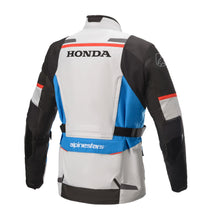 Load image into Gallery viewer, Alpinestars Honda Andes V3 Mens Drystar Motorcycle Jacket Gray/Blue LG