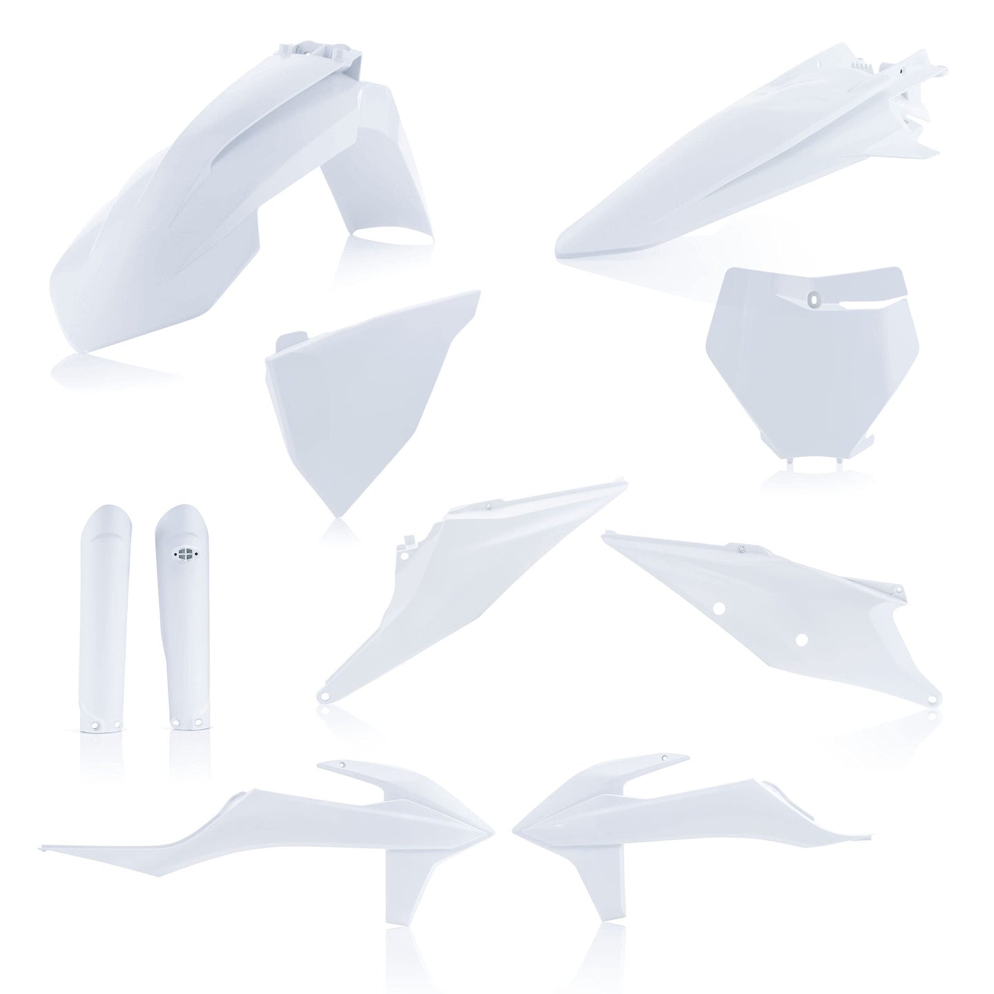 Acerbis - 19-22 KTM 125-450 SX/SX-F/XC-F/XC/XC-tpi Full Plastic Kit - 20 White (2726496811)
