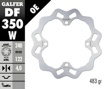 Load image into Gallery viewer, GALFER SUZ REAR WAVE DISC DF350W