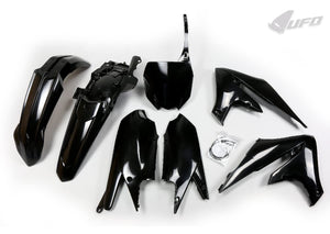 UFO Plastic Kit Black Yamaha YZ450F