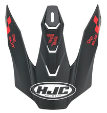 Load image into Gallery viewer, HJC i50 Hex Helmet Visor/Peak Red