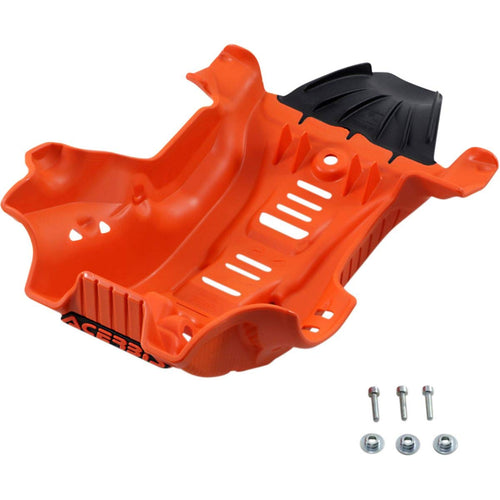 Acerbis - 19-23 KTM 250-300 SX/XC/XC-tpi/Husq TC250/TX300/ 21-23 GasGas MC/EX Skid Plate - 16Org/Blk (2736365225)