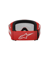 Load image into Gallery viewer, ALPINESTARS GOGGLE VISION 3 WORDMARK RED/MIR SIL 5103225-3094