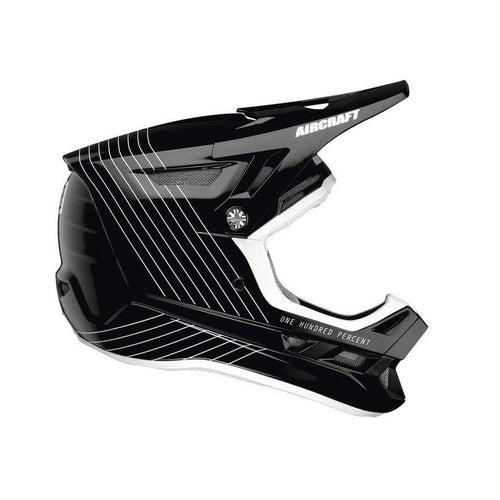 100% Aircraft Composite Helmet Silo - S