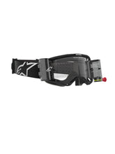 Load image into Gallery viewer, ALPINESTARS GOGGLE VISION 8 CORP BLK/CLR ROLL-OFF 5101125-1529