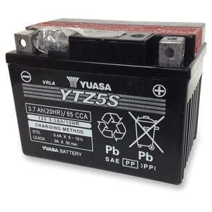 YUASA YTZ5S-BS  W/ACID PACK YUAM62TZ5