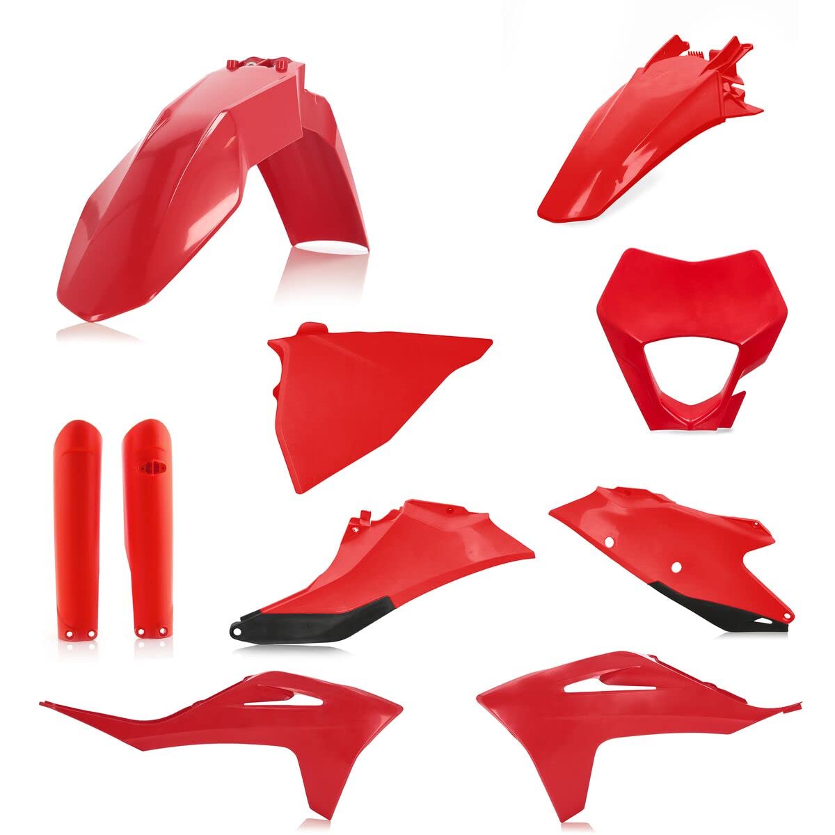 Acerbis - 21-23 GasGas EC250/300/250F/350F Full Plastic Kit - Red (2872810004)