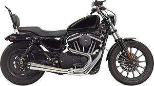BASSANI XHAUST 04-22 XL EXHAUST RR 2:1 BLACK 1X52RB