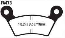 Load image into Gallery viewer, EBC FA473V SEMI SINTERED V PAD FA473V