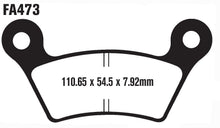 Load image into Gallery viewer, EBC FA473V SEMI SINTERED V PAD FA473V
