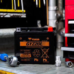 YUASA GYZ20L FACTORY ACTIVATED YUAM720GZ