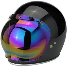 Load image into Gallery viewer, Biltwell Bubble Shield Rainbow Mirror - Anti-fog, Scratch Resistant, UV/A UV/B Resistant