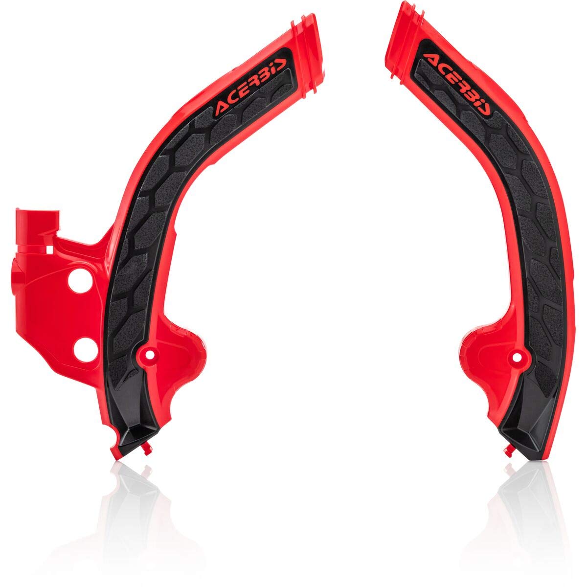 Acerbis - 20-23 Beta RR 2T/4T Frame Guard X Grip - Red/Black (2801941018)