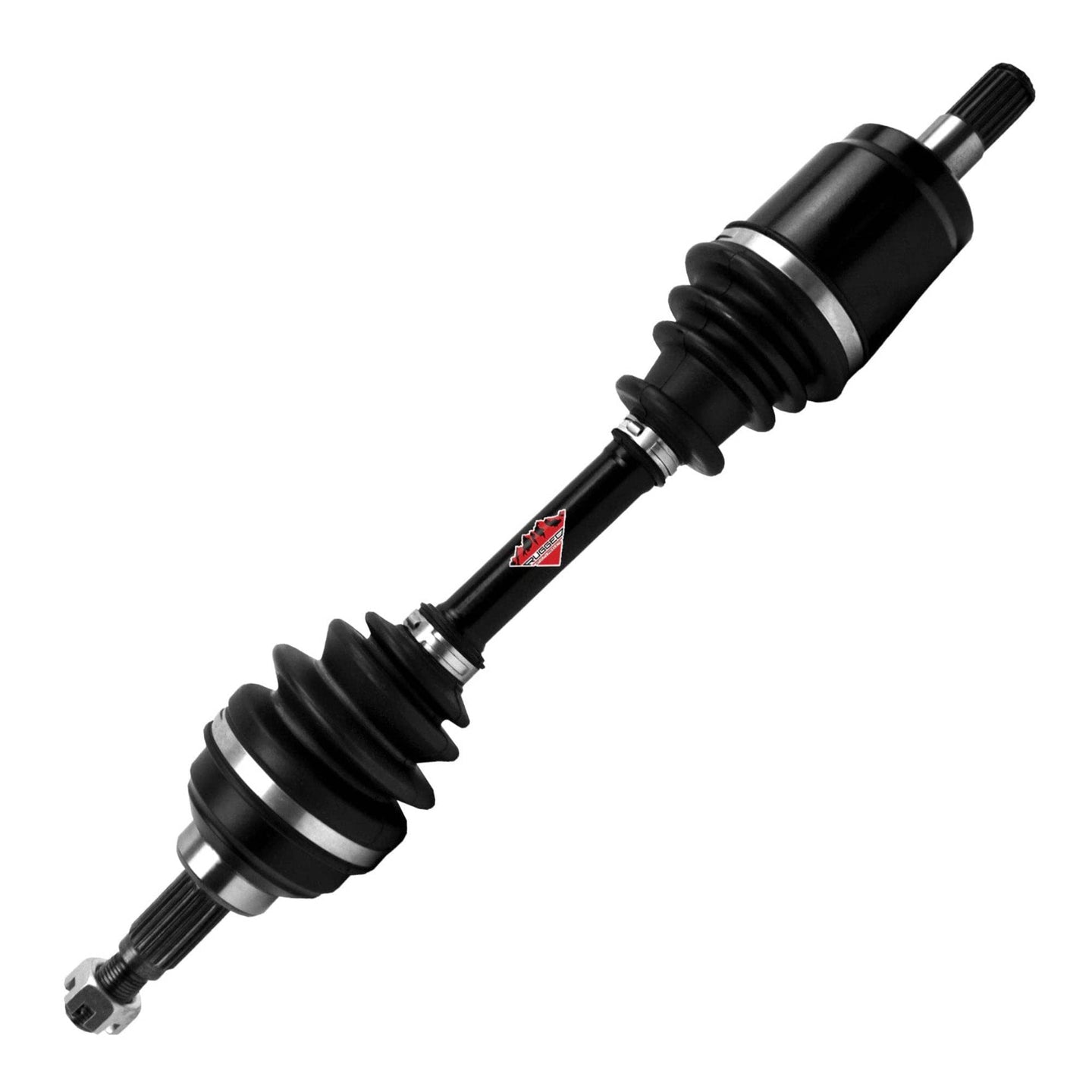 Rugged Front Right Performance Axle for (2001-04) Honda TRX500, Stainless-Steel Clamps Coated for High Protection & Machined Heat Treated Long Life Span, Easy Install OEM: 42250-HN2-003, 42220-HN0-A01