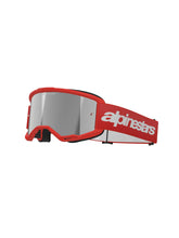 Load image into Gallery viewer, ALPINESTARS GOGGLE VISION 3 WORDMARK RED/MIR SIL 5103225-3094