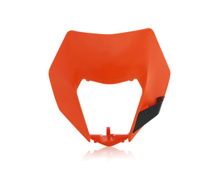 Acerbis - 14-16 KTM EXC350/500/ XC-W200-500/ XCF-W250/350 Headlight Mask - Orange (2732070237)