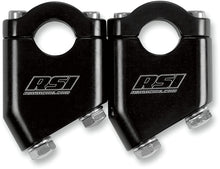 Load image into Gallery viewer, ANGLED RISER BLOCKS 4" BLACK 30 DEGREE - Motomike Canada