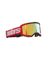 Load image into Gallery viewer, ALPINESTARS GOGGLE VISION 5 BLAZE RED/MIR GLD 5102125-3115