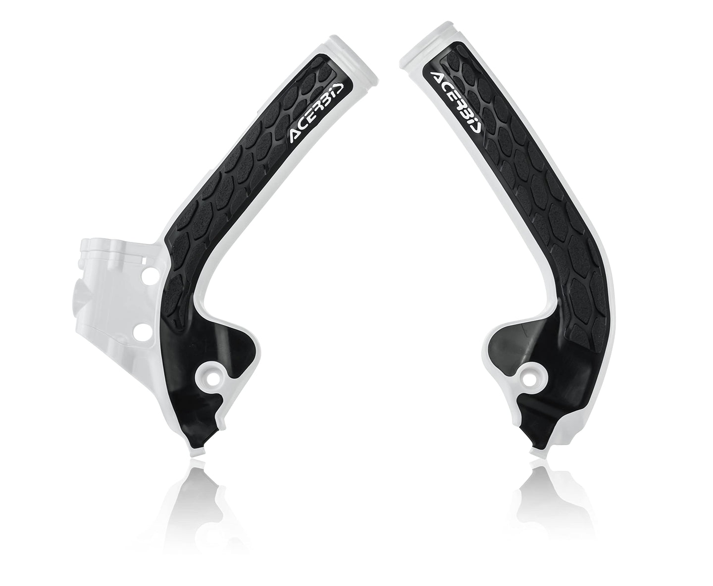 Acerbis - 18+ KTM SX 85/ Husqvarna TC85/ 21+ GasGas MC85 Frame Guards- X-Grip - White/Black (2686041035)
