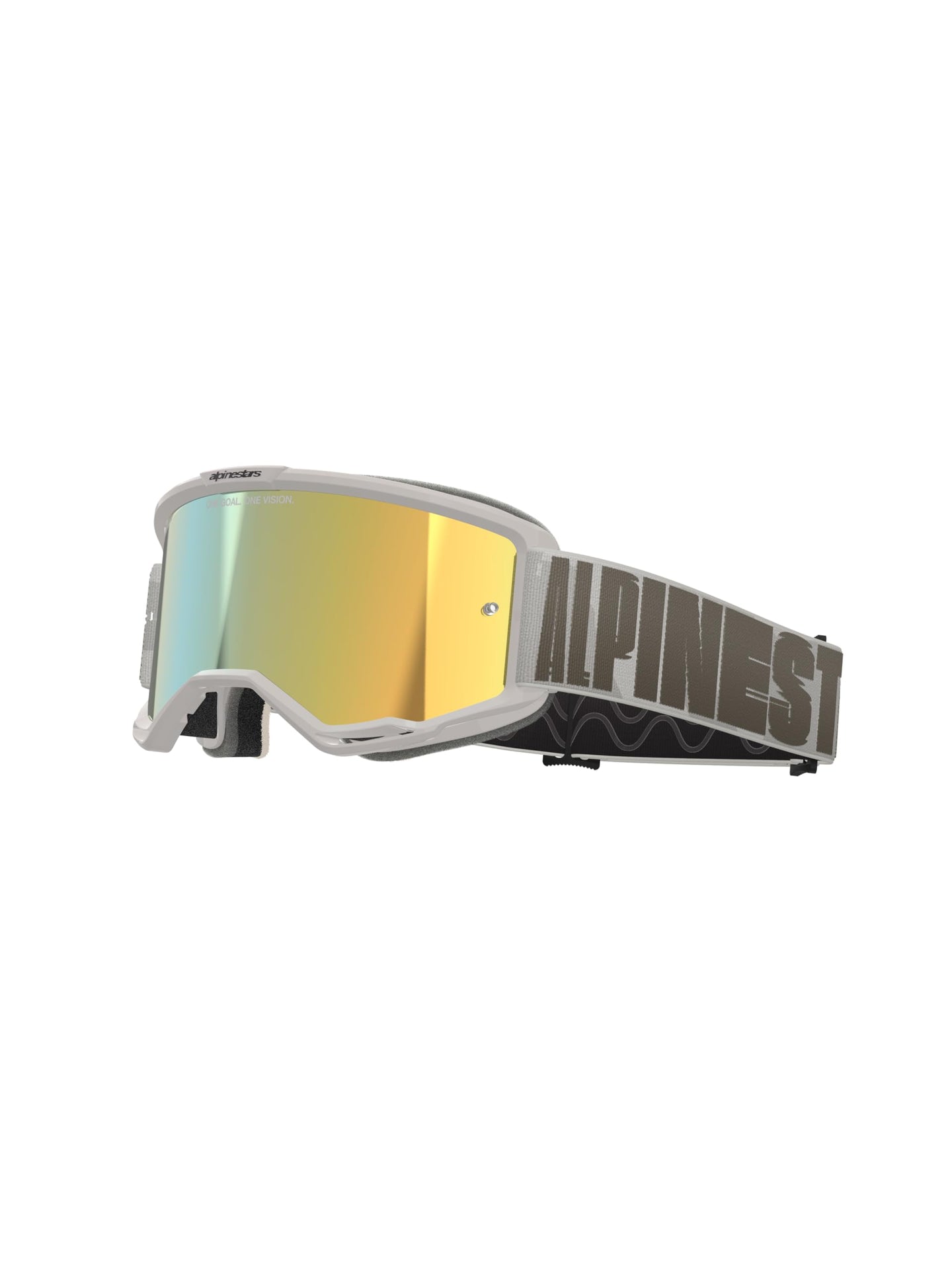 ALPINESTARS GOGGLE VISION 5 HOLLOW WIND/MIR GLD 5102225-7311