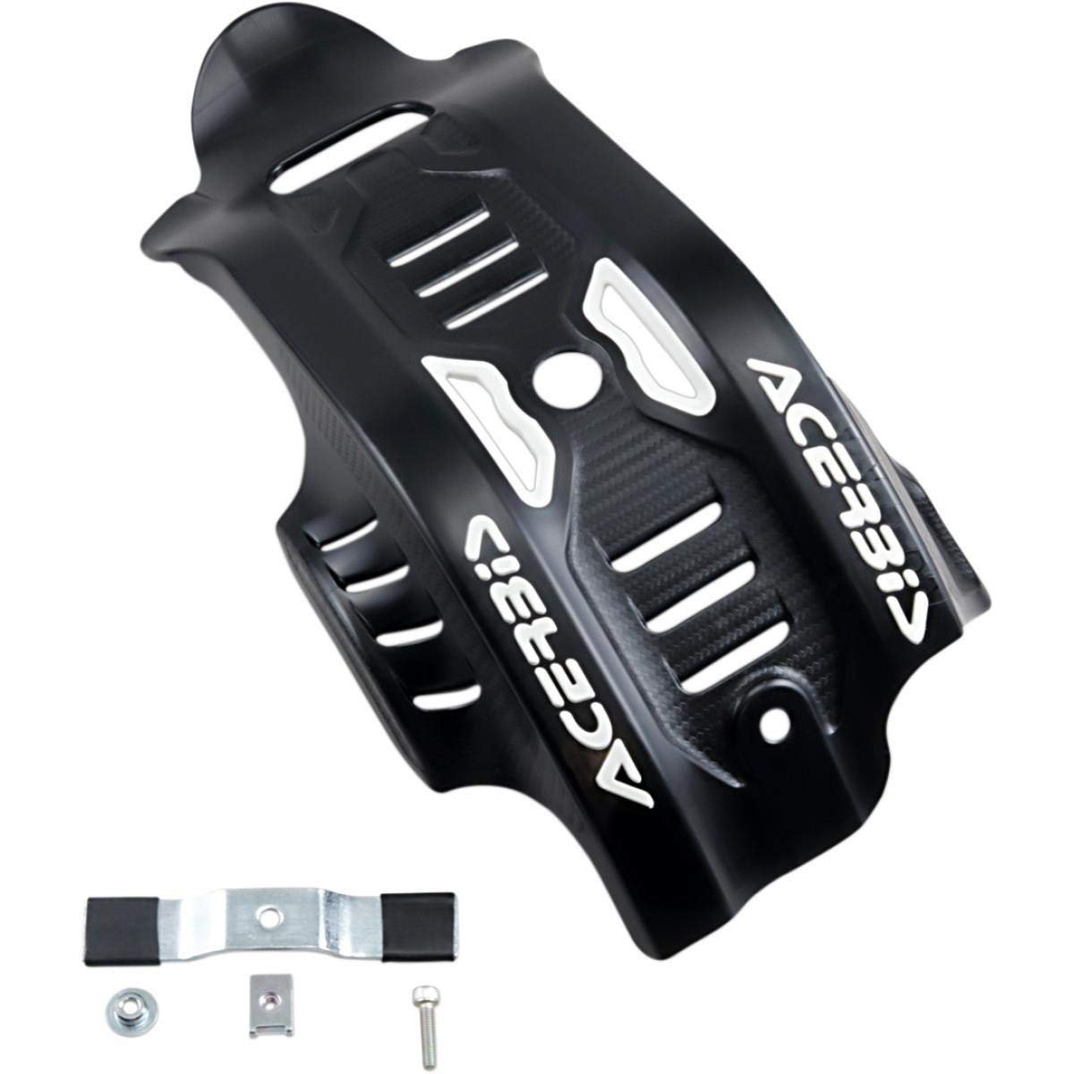 Acerbis - 19+ Suzuki RMZ250 Skid Plate - Black/White (2742671007)