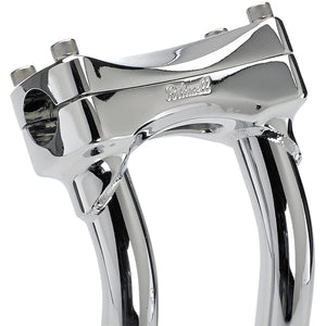 Biltwell Murdock Pullback Risers 10" Chrome