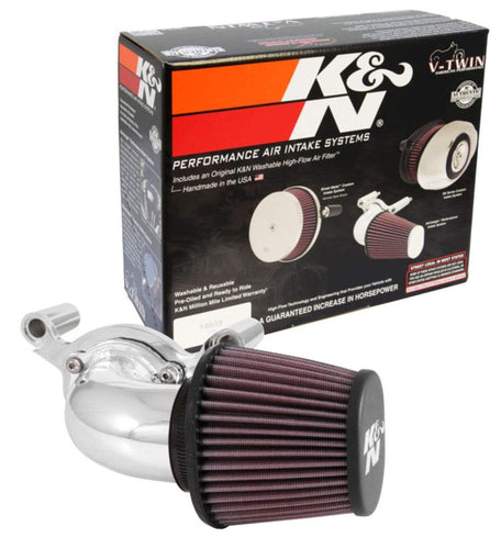 K & N INTAKE KIT POLISHED HD 63-1131P