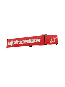 ALPINESTARS STRAP GOGGLE SUPERTECH RED/WHT 9400125-32