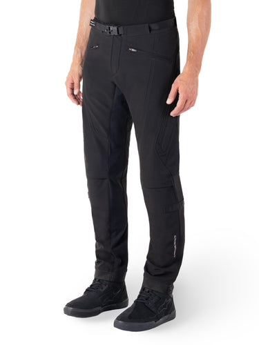Alpinestars Alden Pants, Lightweight Comfort, CE Certified Protection, Flexible Design, Durable Materials for Riding, Black, Black, 36 Regular
