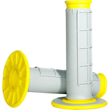 Load image into Gallery viewer, Renthal - MX Dual Compound Grips 1/2 Waffle - Grey/Yellow (G192)