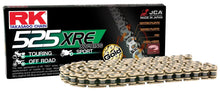 Load image into Gallery viewer, RK Racing Chain GB525XRE-130 Gold 130 Link XW-Ring Chain with Connecting Link