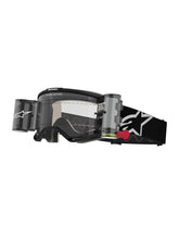 Load image into Gallery viewer, ALPINESTARS GOGGLE VISION 5 CORP BLK/ CLR ROLL-OFF 5102825-1529