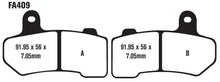 Load image into Gallery viewer, EBC FA409V SEMI SINTERED V PAD FA409V