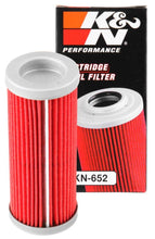Load image into Gallery viewer, K&amp;N KN-652 KTM High Performance Oil Filter, black