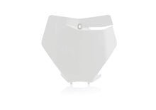 Load image into Gallery viewer, Acerbis - 19-22 KTM XC250/300/SX125-250/SX-F/XC-F 250-450/XC250tpi/300tpi Front Number Plate - White (2736270002)