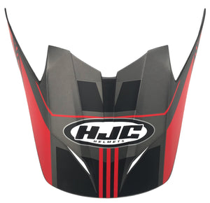 HJC CS-MX II Helmet Visor/Peak Trax Red