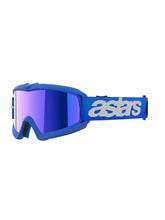 Load image into Gallery viewer, ALPINESTARS GOGGLE YTH VISION BLAZE BL/MIR BL 5140425-7271