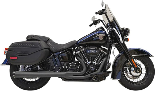 BASSANI XHAUST 18-22 SOFTAIL EXHAUST 2:1 BLACK 1S91RB