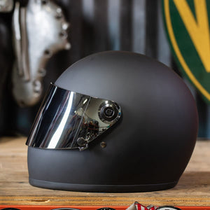 VERSAINSECT go S Gen2 Flat Shield | Chrome Mirror | Anti-Fog | Scratch Resistant | UV/A UV/B Resistant | Motorcycle Helmet Accessory