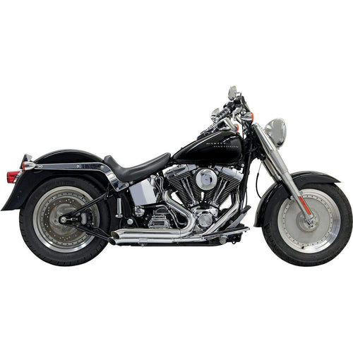 Bassani Manufacturing Pro-Street Chrome Exhaust System with Turn-out Ends