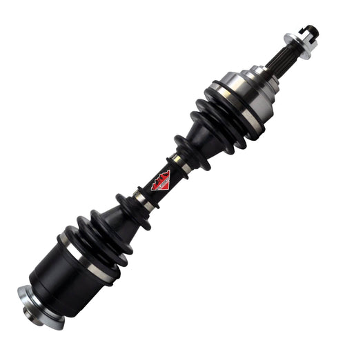 Rugged Front Left Performance Axle for (1998-2001) Arctic Cat 250/300/400/500, Stainless-Steel Clamps for High Protection & Machined Heat Treated for Longer Life Span OEM: 0402-249, 0402-779